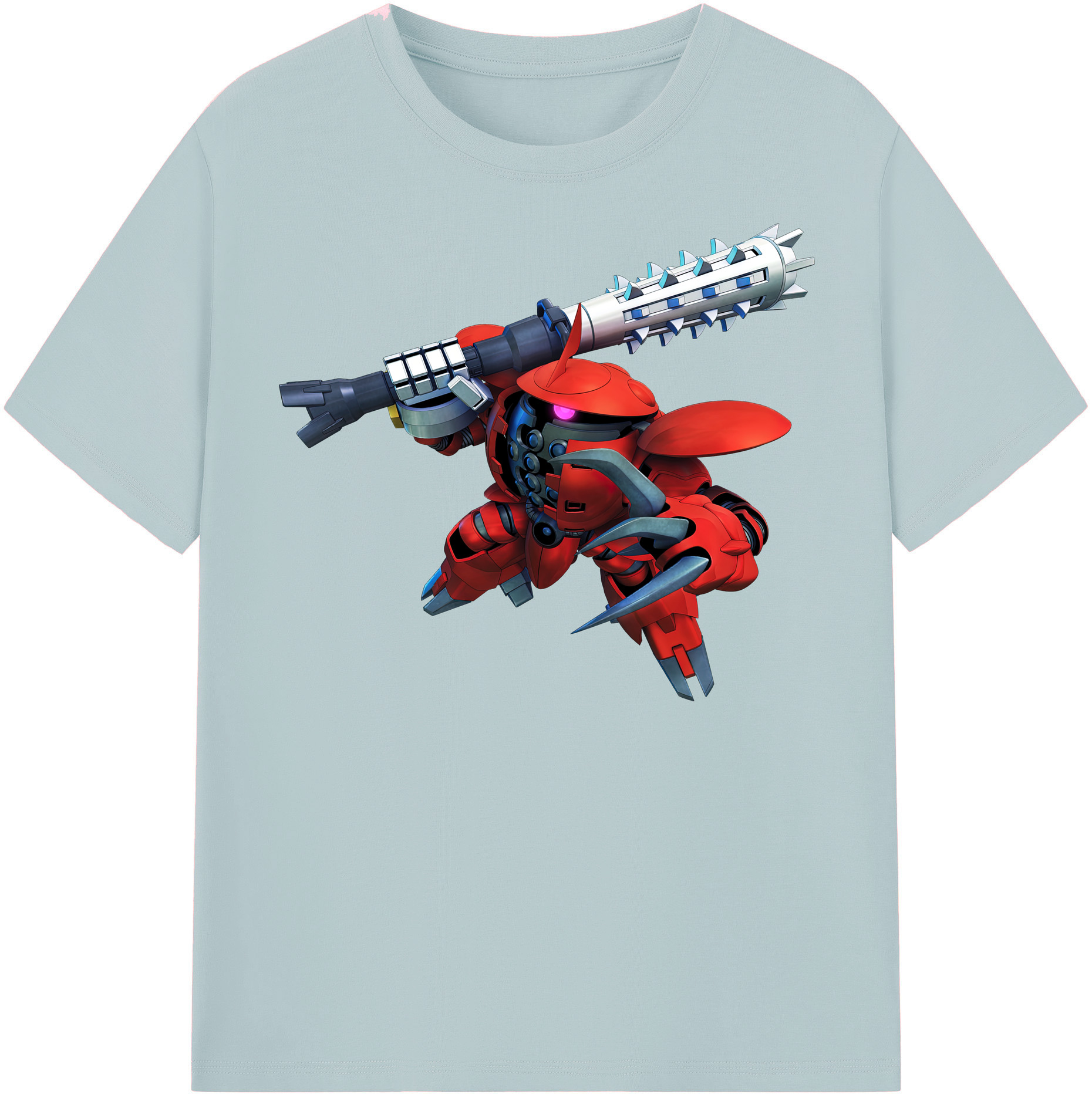 （画像用） 機動戦士ガンダム Mobile Suit Gundam 綿100％半袖Tシャツ（フロントプリント）